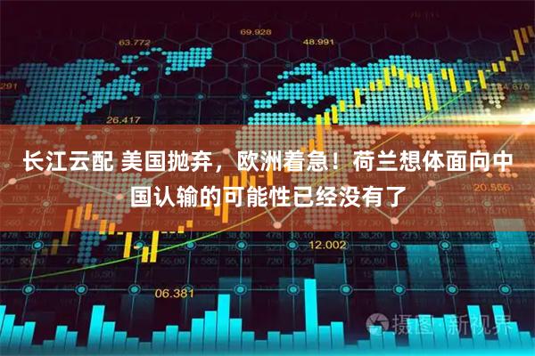 长江云配 美国抛弃，欧洲着急！荷兰想体面向中国认输的可能性已经没有了